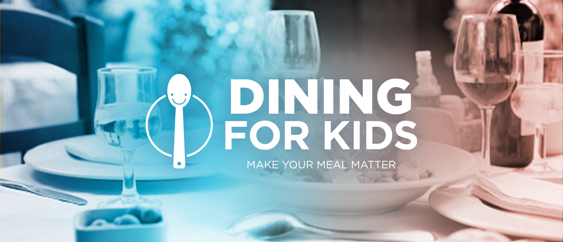 Dining for kids banner