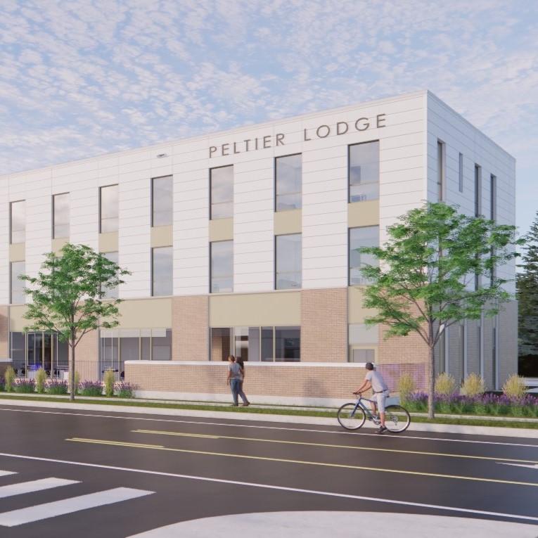 Fargo's Peltier Lodge rendering