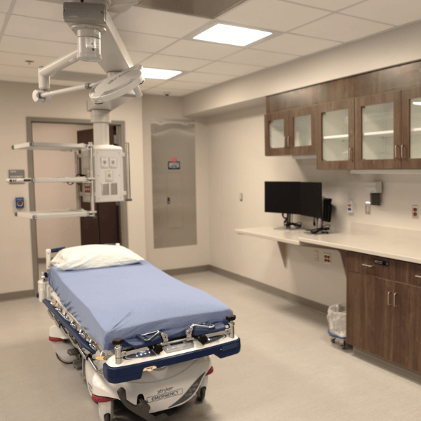 The David H. and Christine Billion Pediatric Emergency Department Main Room
