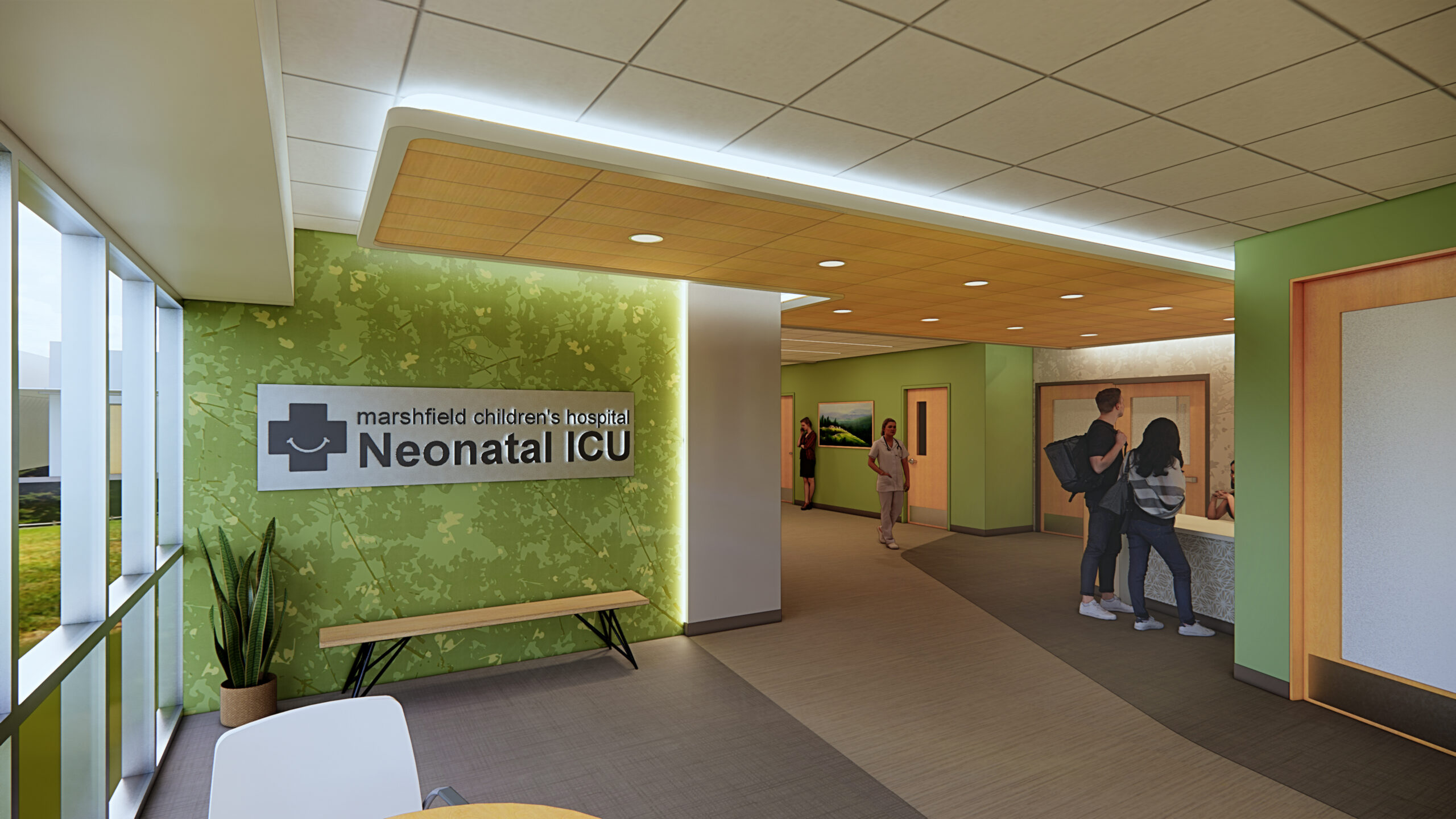 Marshfield NICU Entry Mockup